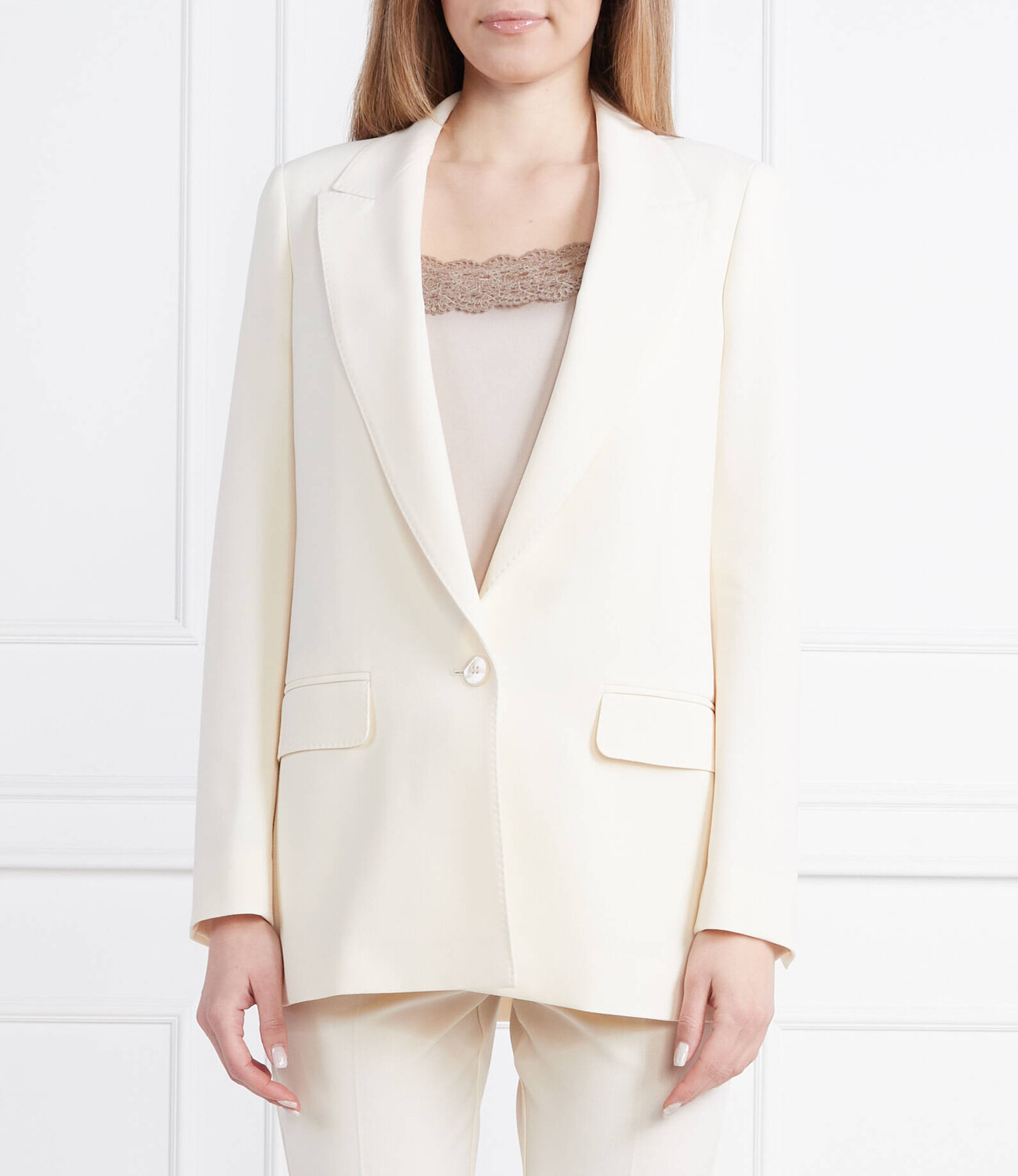 

Куртка Marella elegante Regular Fit, экрю