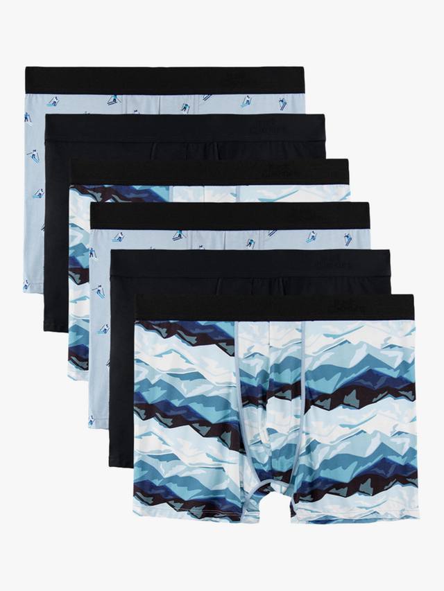 

Активные боксеры JustWears, Pack of 6, Winter Wipeout Collection