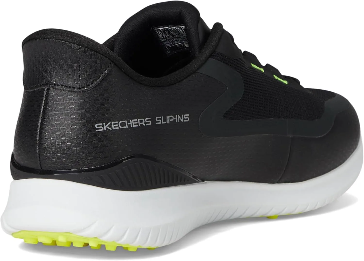 Мужские гольф-туфли Skechers Golf Flite без шипов, черный — фото 3