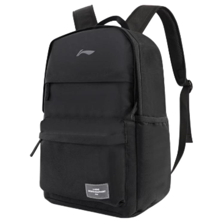 

Полиэстеровый рюкзак обычный унисекс разноцветный LINING, черный