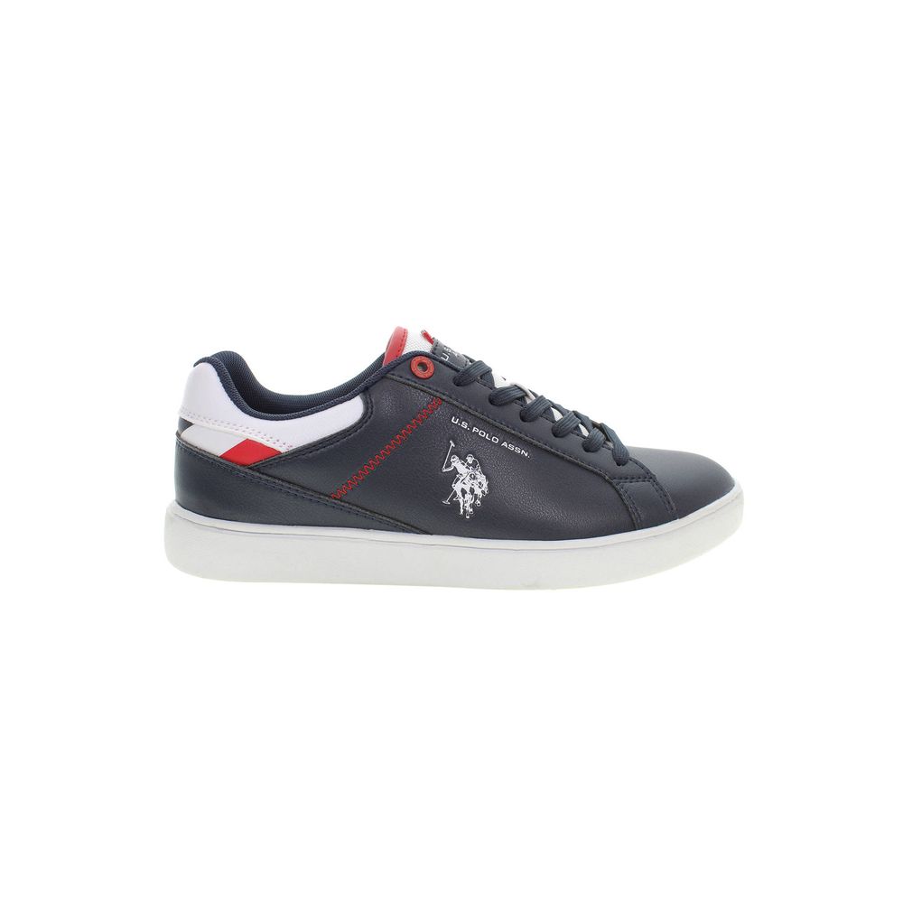 

Синие кроссовки из полиэстера U.S. Polo Assn., синий
