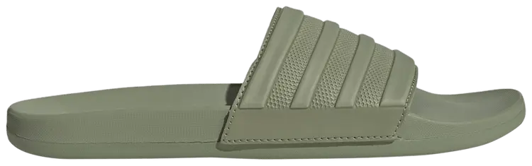 

Шлепанцы adidas Adilette Comfort Slide 'Tent Green', зеленый