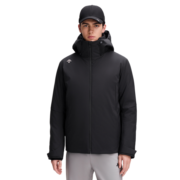 

DESCENTE Спортивная куртка пуховик мужская, BK-Anthracite