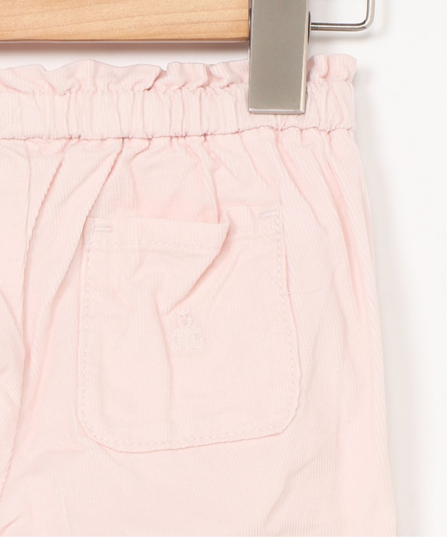 (K) Вельветовые штаны на резинке (детские) GAP, BARELY_PINK — фото 4