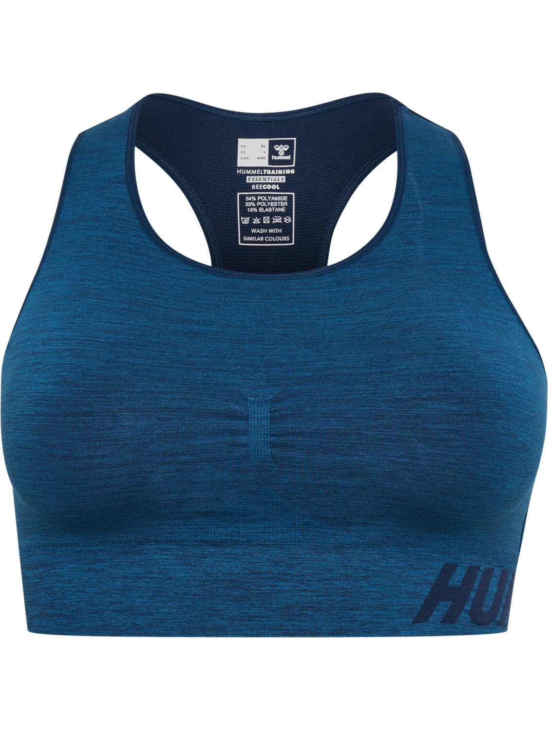 

Бюстгальтер Hummel Sport Bh Hmlte Curve Seamless Sports Bra, цвет INSIGNIA BLUE MELANGE