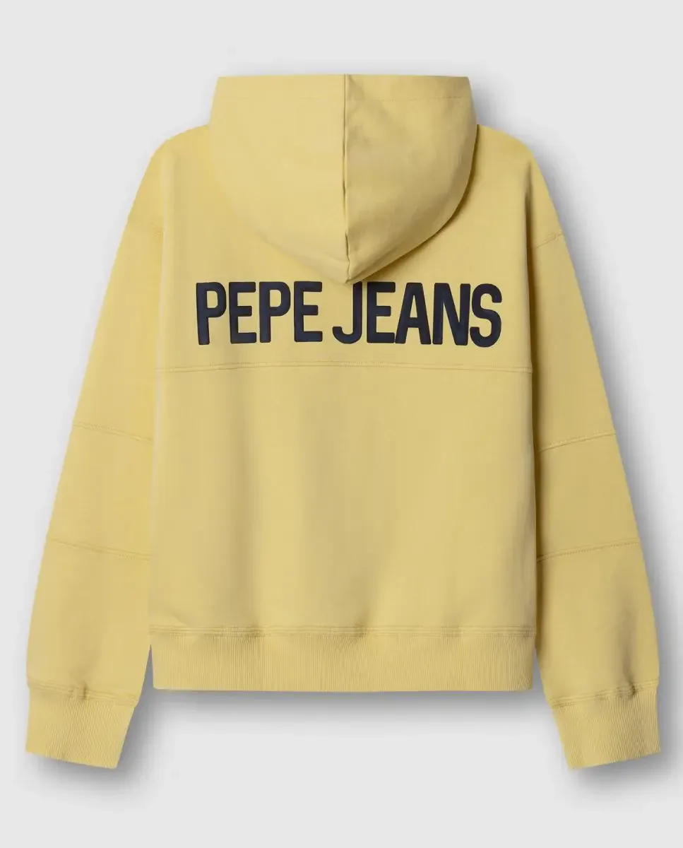 Детская худи Reuben Pepe Jeans, желтый — фото 2