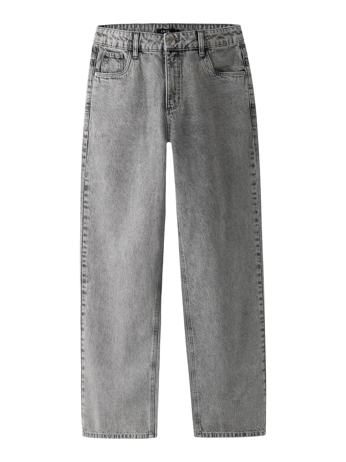Джинсы loose fit, Name it, light grey denim