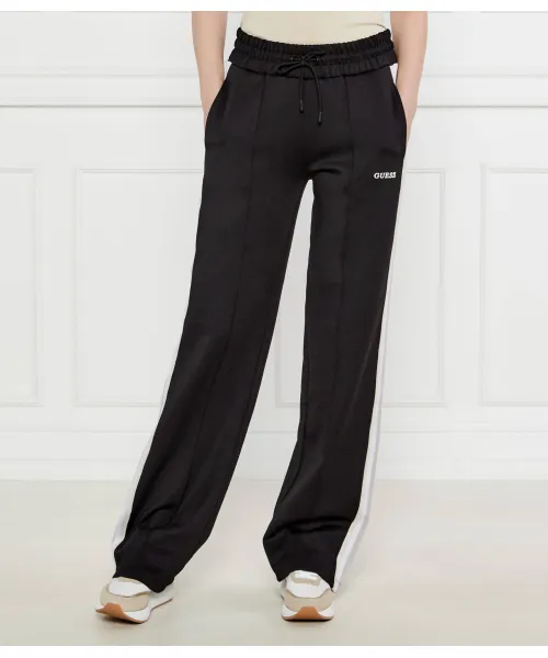 

Спортивные штаны с тысячелистником Straight fit Guess Active, черный