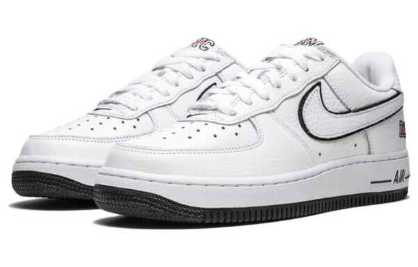 Кроссовки x dover street market air force 1 low Nike, белый — фото 3