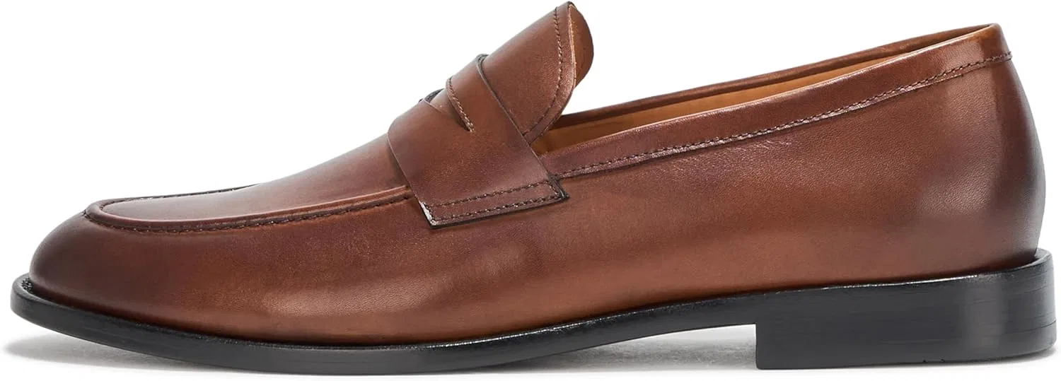 Лоферы из натуральной кожи Brooks Brothers, Tan — фото 2