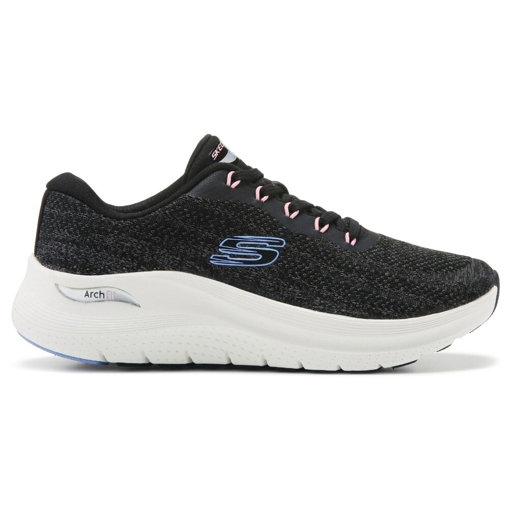 Женские кроссовки Arch Fit 2.0 среднего/широкого размера Skechers, черный — фото 2