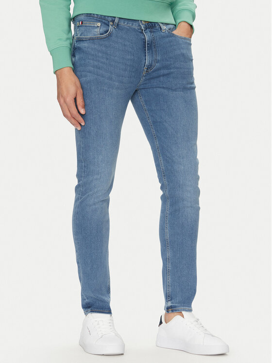 

Облегающие джинсы Bleecker MW0MW38823 Tommy Hilfiger, синий