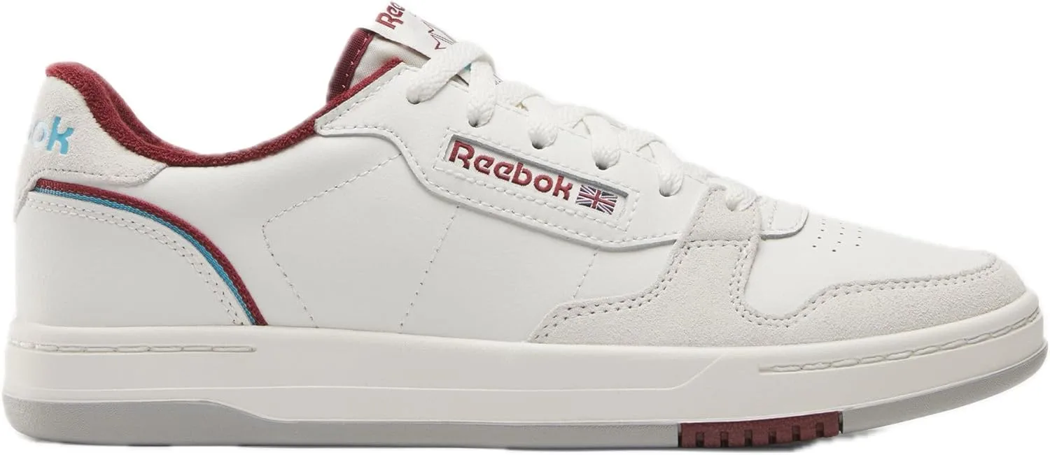 Кроссовки Reebok Unisex Phase Court Trainers, бордовый