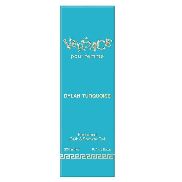 

Парфюмированный гель для ванны и душа, 200 мл Versace Pour femme dylan turquoise