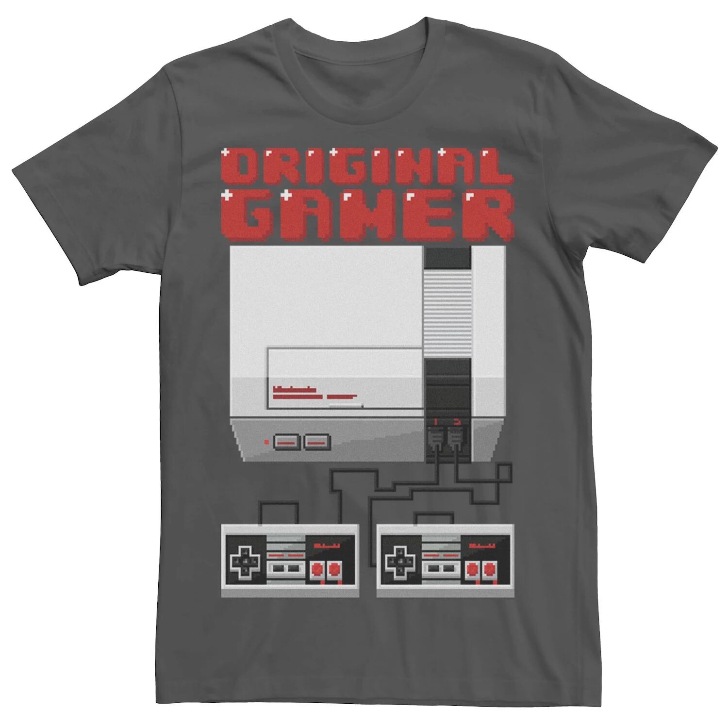 

Оригинальная мужская футболка для геймеров с контроллерами Nintendo NES Licensed Character