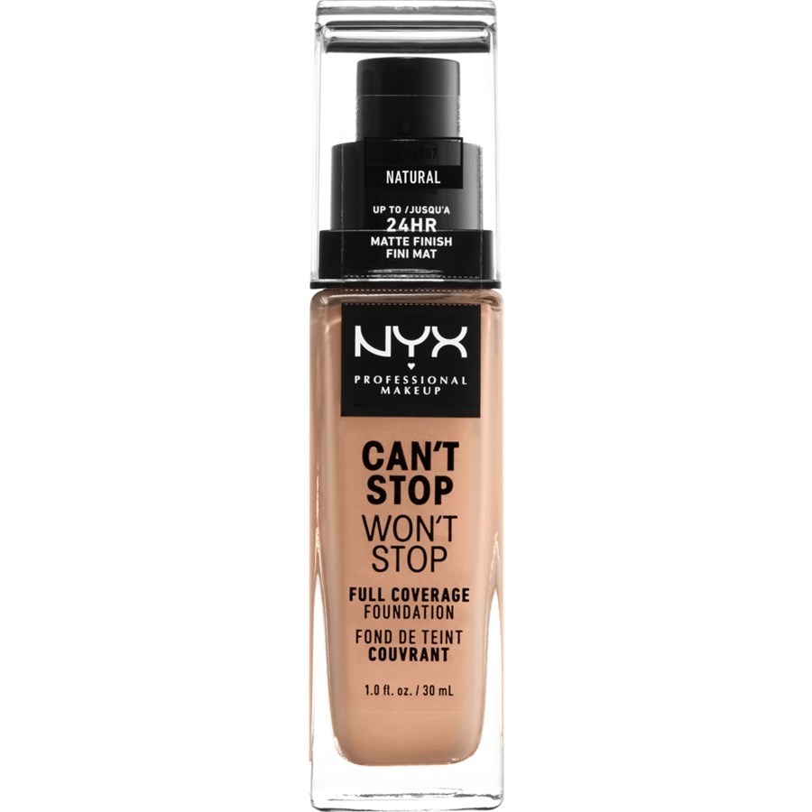 

Тональная основа NYX Professional Makeup Can't Stop Won't Stop Foundation, Nr. 10 Natural / 30 ml