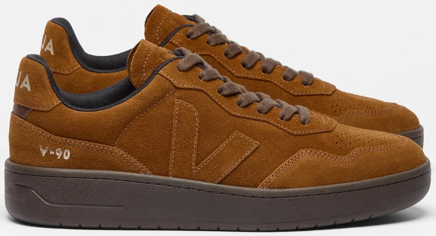 Мужские кроссовки Veja V-90, Cognac — фото 3