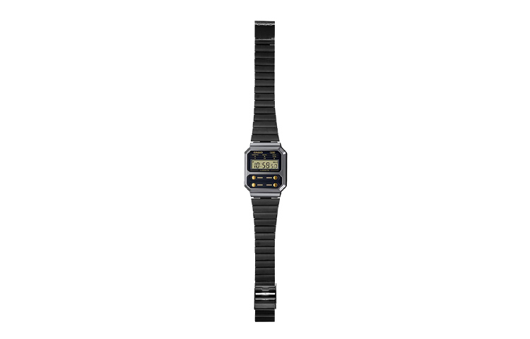 

Унисекс винтажная черная модель часов A100WEGG-1A2 CASIO
