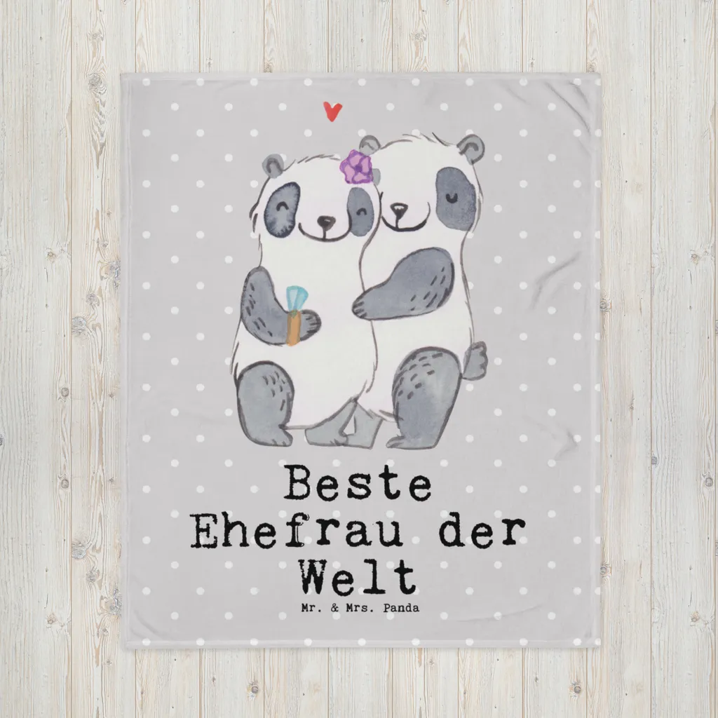 

Одеяло Mr. & Mrs. Panda, серый