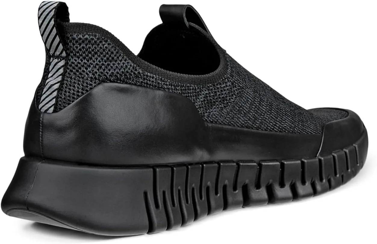 Мужские кроссовки ECCO Gruuv Easy Slip On, черный — фото 3