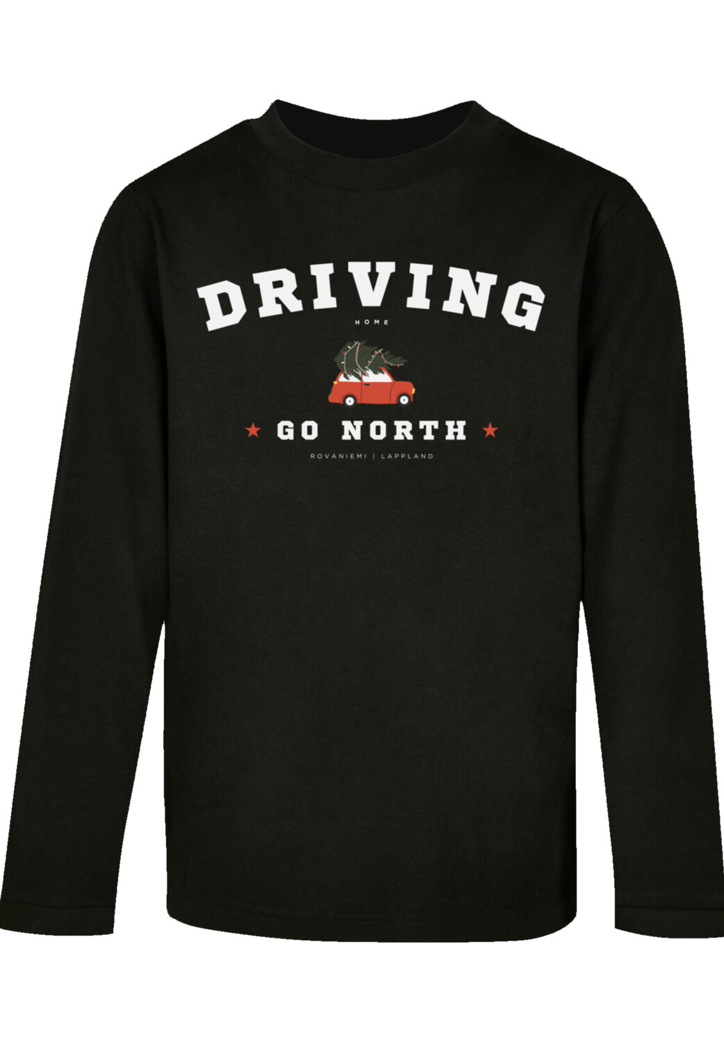 

Футболка F4NT4STIC Longsleeve Driving Home Weihnachten, черный