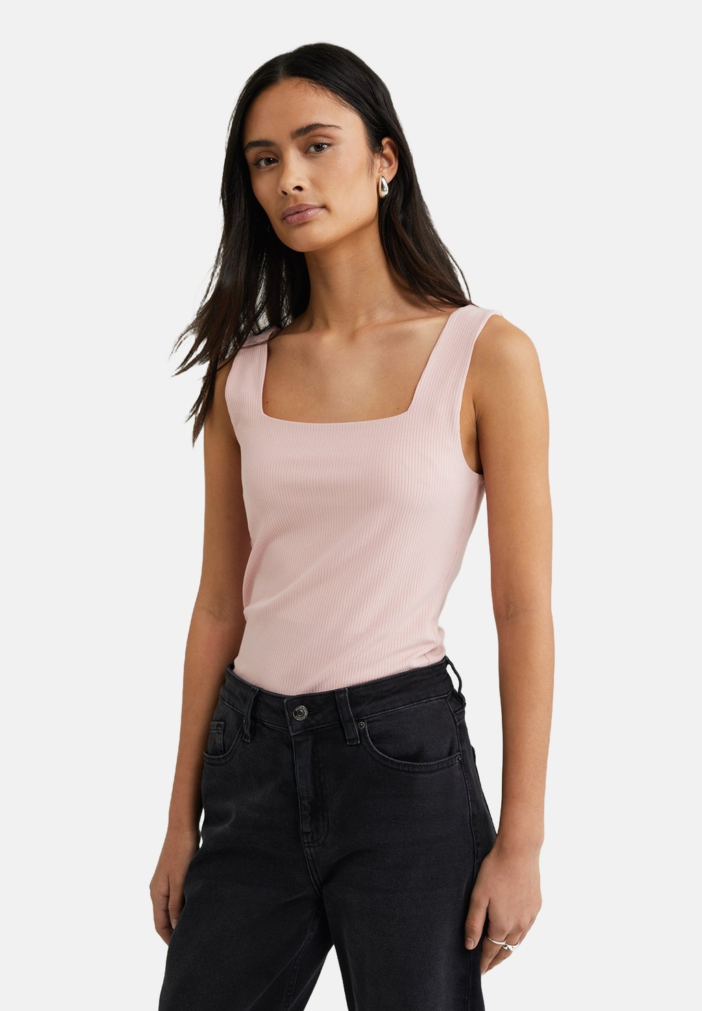 

Топ WE Fashion, светло-розовый