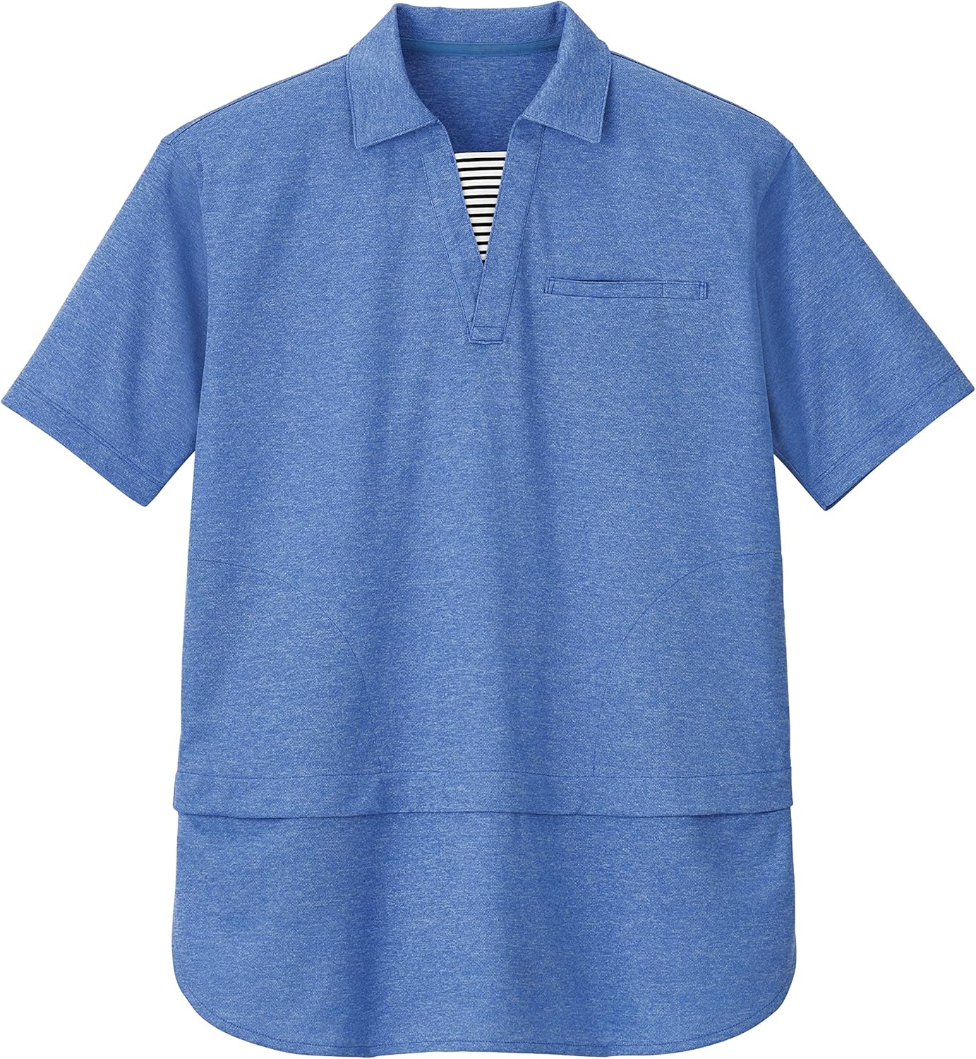 

Футболка-поло с коротким рукавом HEARTGREEN HSP018 HYGGE LIFE, синий