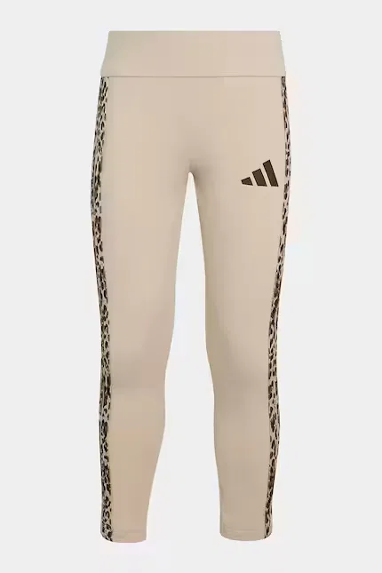 Комплект с животным принтом Adidas, бежевый — фото 4