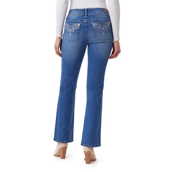 

Джинсы bootcut с блестками mid rise stretch для девушек Wallflower, Bella