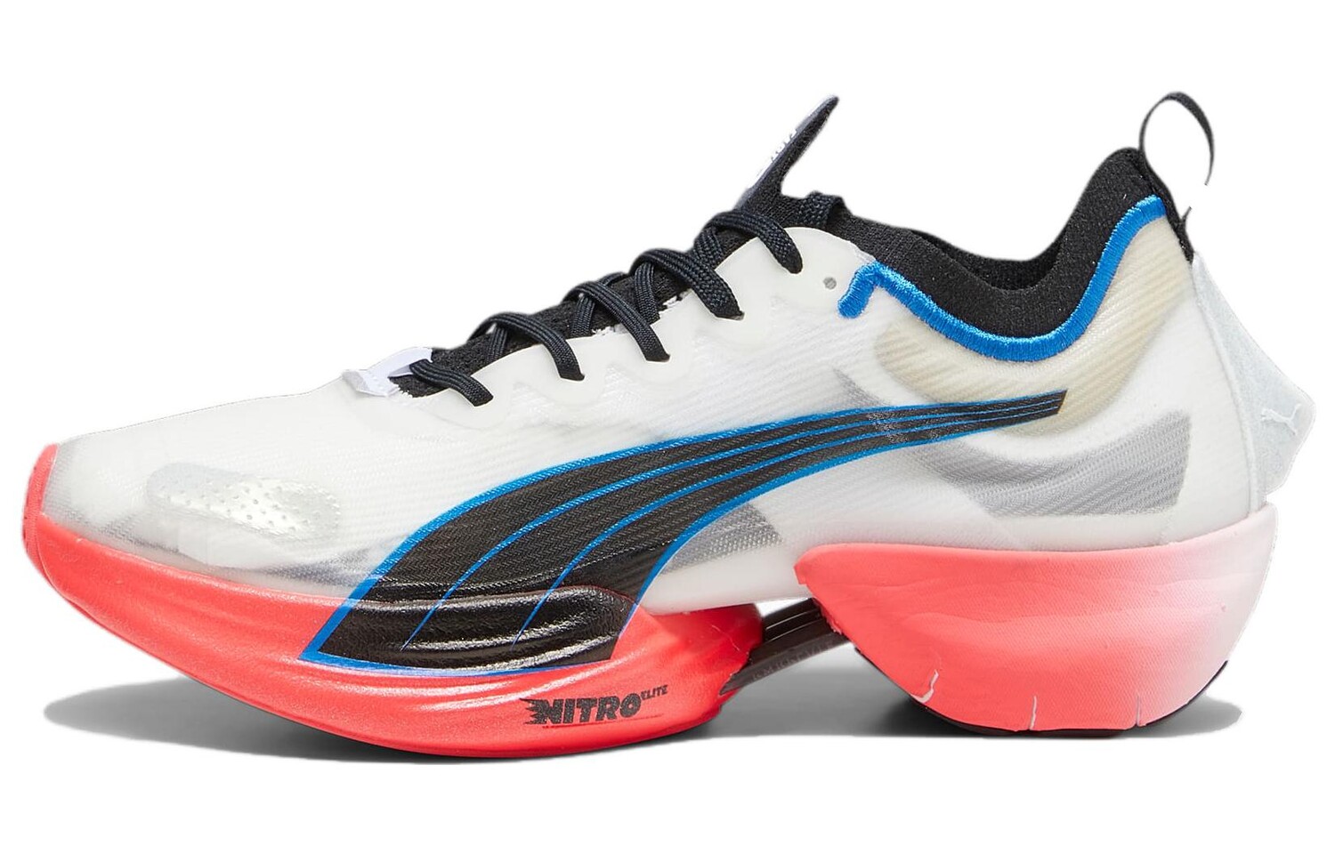 

Кроссовки Puma Fast-R Nitro Elite Женские, Black/White/Red