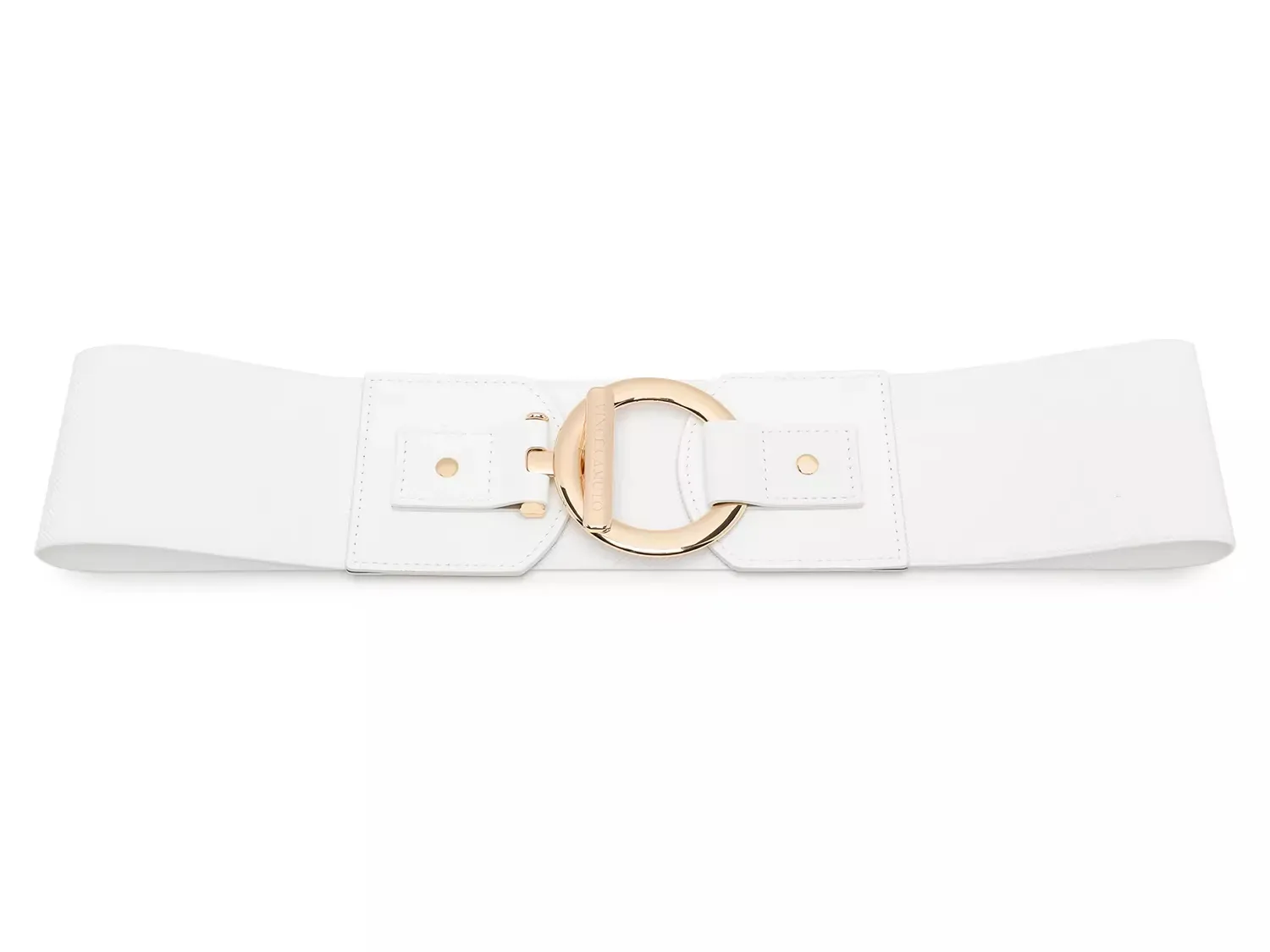

Женский ремень с кольцом и перекладиной Vince Camuto, White