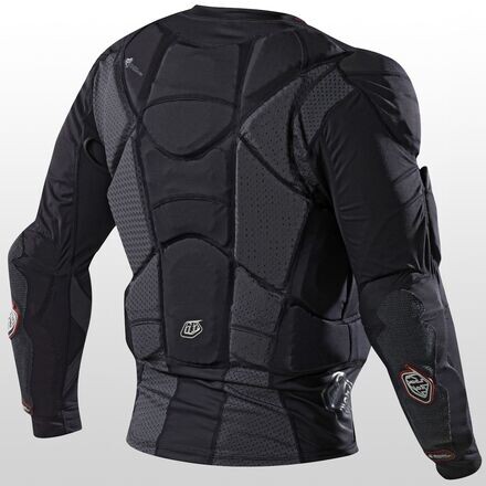 

7855 Тяжелая защитная рубашка с длинными рукавами Troy Lee Designs, цвет Solid Black