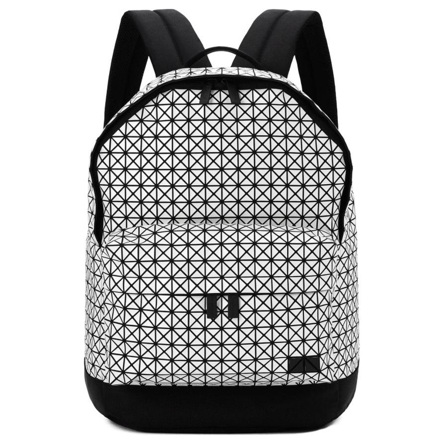 

Рюкзак из коровьей кожи унисекс серебристо-белый ISSEY MIYAKE