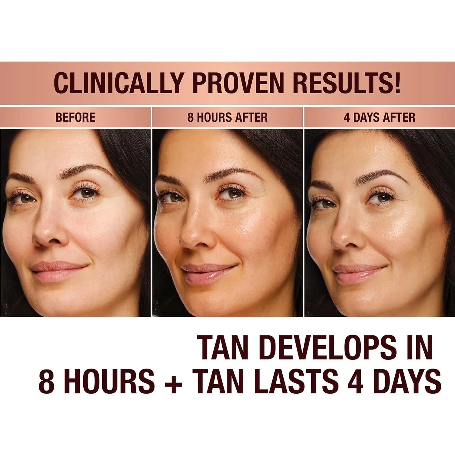Капли для загара Charlotte Tilbury Beautiful Skin Tanning Drops - бронзирующие капли для тела и лица, обогащенные гиалуроновой кислотой для длительного увлажнения - придают коже естественное сияние. 29,6 мл (1 шт.), Tan/Deep — фото 2
