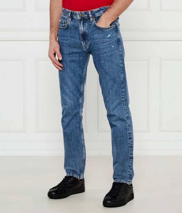 

Джинсы мужские Guess Jeans прямого кроя, синий