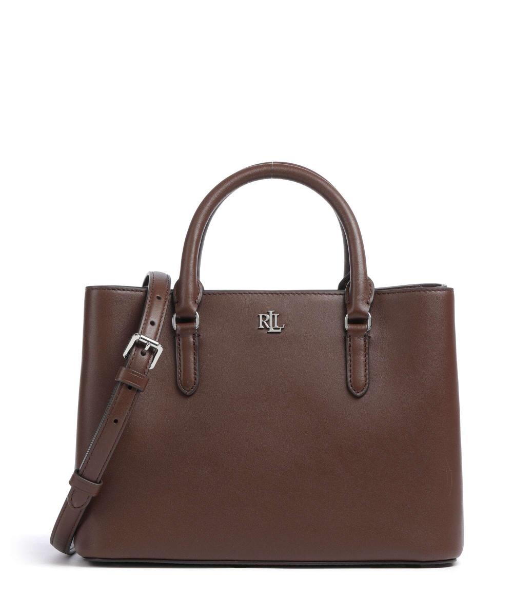 

Сумочка marcy 26 из мелкозернистой яловой кожи Lauren Ralph Lauren, красный