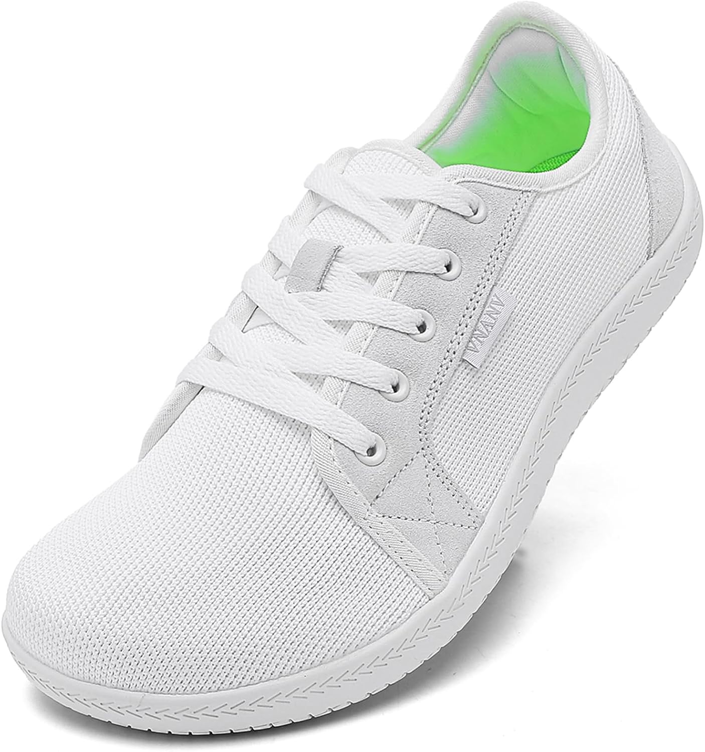 

Мужские широкие кроссовки для ходьбы Vnanv, белый