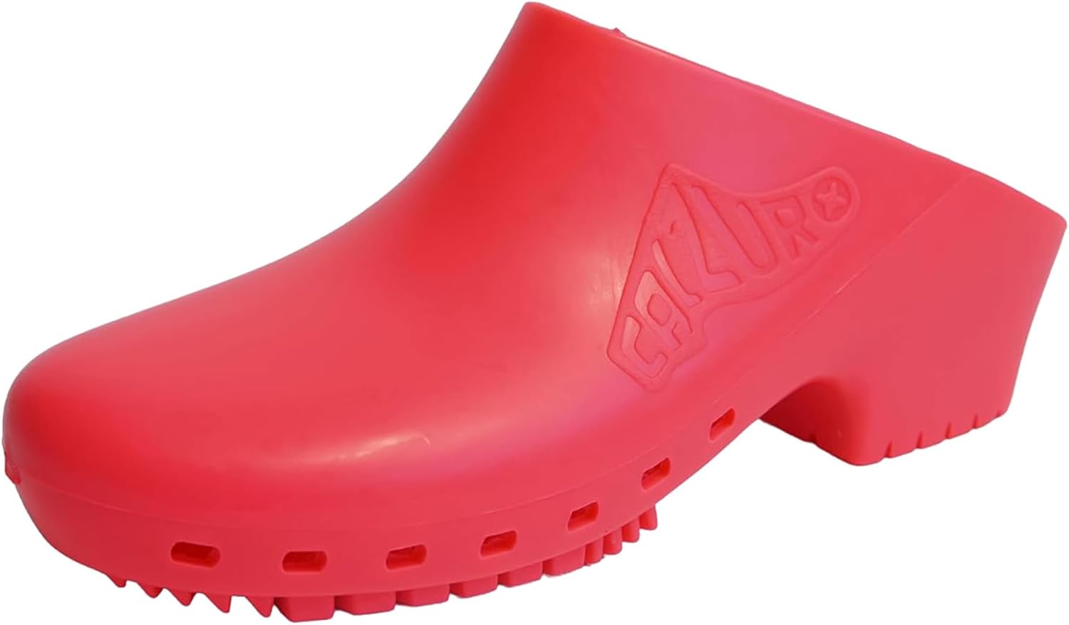 

Классические сабо CALZURO без отверстий - медицинские сабо - противоскользящая обувь - автоклавируемые резиновые кухонные туфли для женщин и мужчин, розовый