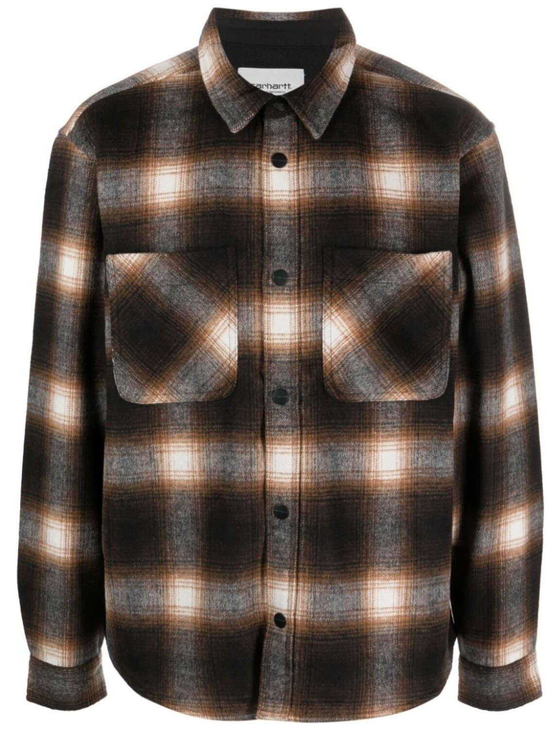 

Carhartt WIP клетчатая рубашка с длинными рукавами, коричневый