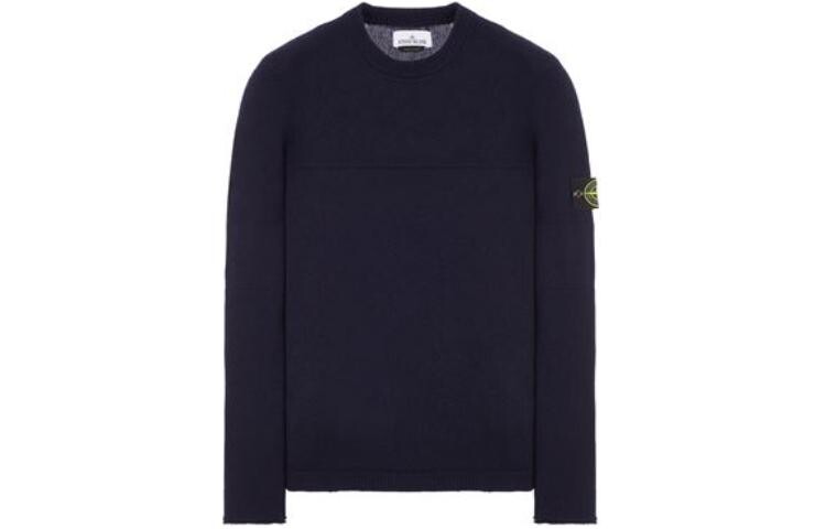 

Свитер мужской темно-синий Stone Island, темно-синий