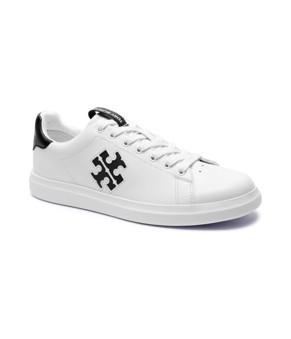Кеды кожаные Tory Burch Double T Howell Court, белый