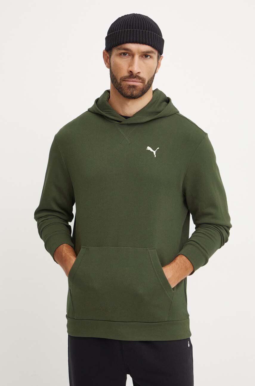 

Толстовка Пума Puma, зеленый