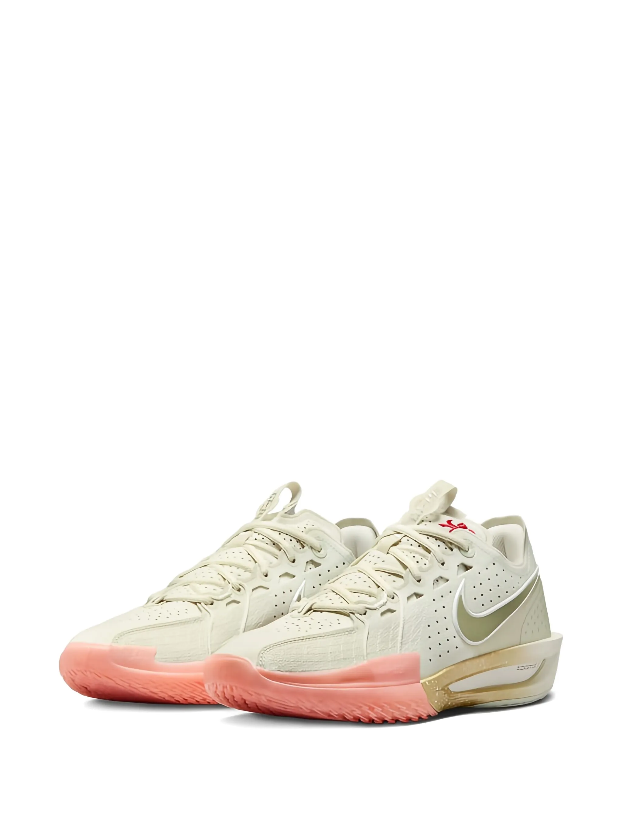 Кроссовки Air Zoom GT Cut 3 Our Holiday - Sea Glass/Oil Green/Metallic Gold/University Red/Light Wild Mango/Sail Nike, зеленый — фото 2