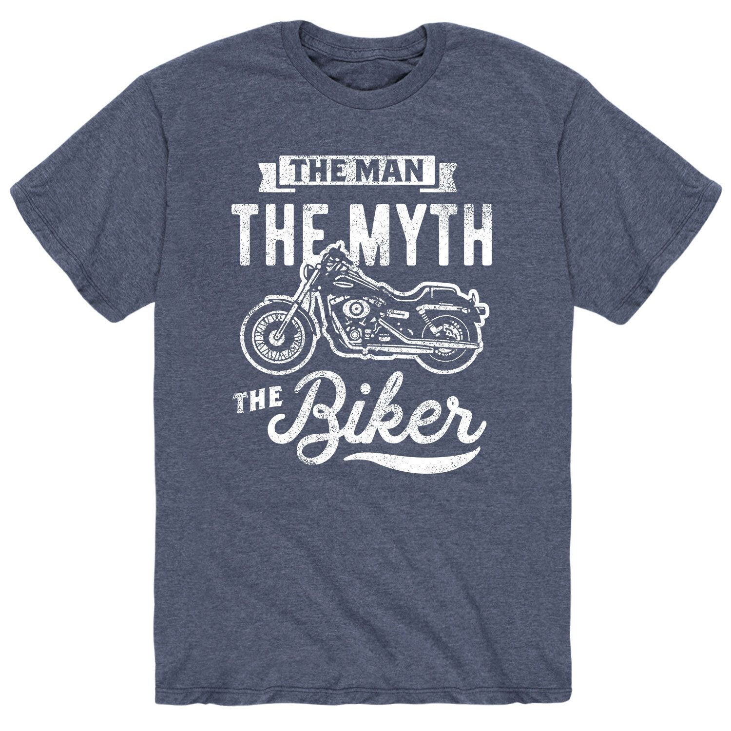 

Мужская байкерская футболка The Man Myth Licensed Character
