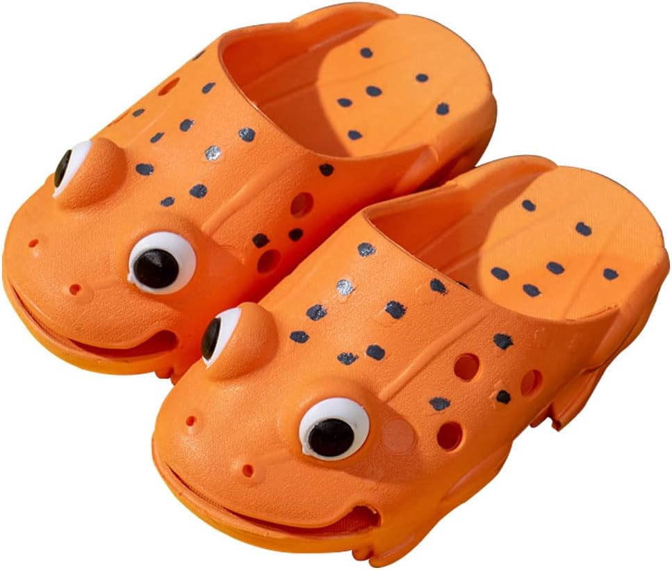 

Тапочки-лягушки, сандалии-лягушки, унисекс, тапочки с животными, сандалии для ванной и бассейна Han Shan, Frog-orange