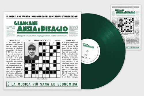

Виниловая пластинка Giancane: Ansia E Disagio - Ltd Green Vinyl