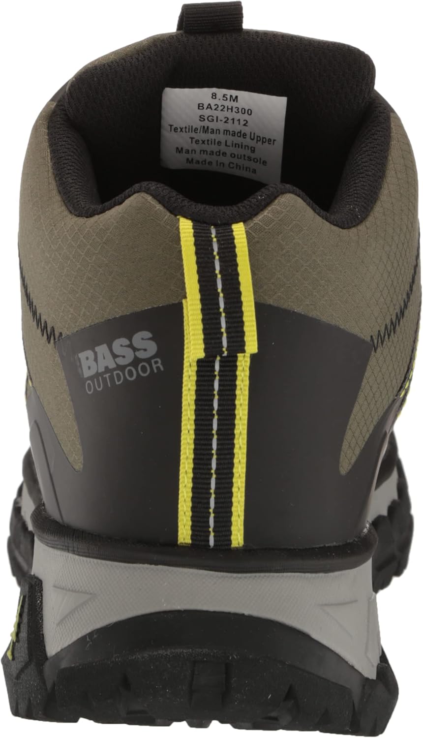 Мужские туристические ботинки BASS OUTDOOR Peak Webbing Hiker M, Deep Lchn Gn — фото 3