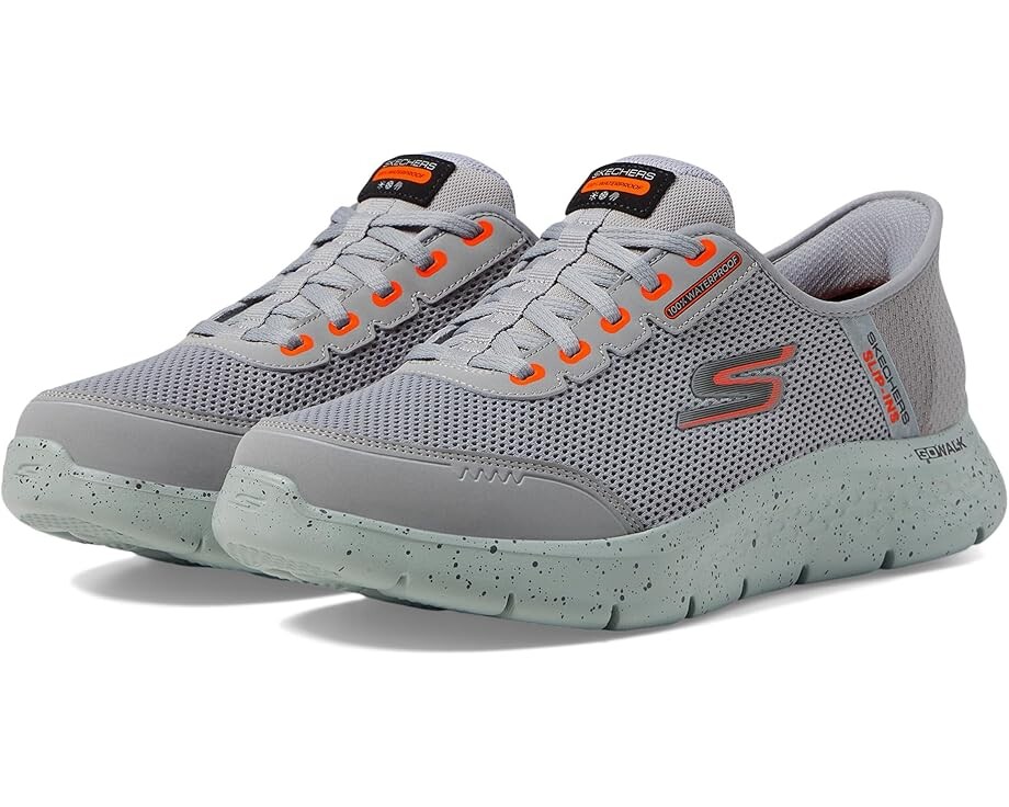 

Кроссовки SKECHERS Hands Free Slip-Ins Go Walk Flex - 100% Waterproof, серый