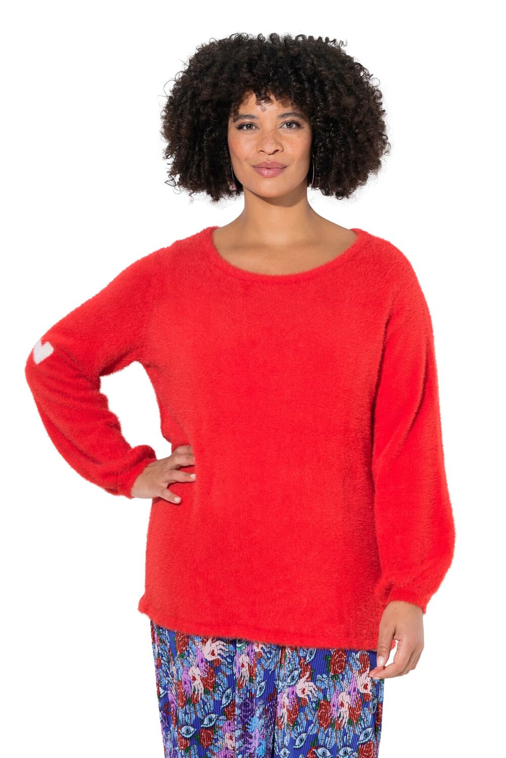 

Angel of Style Свитер в неоново-красном цвете