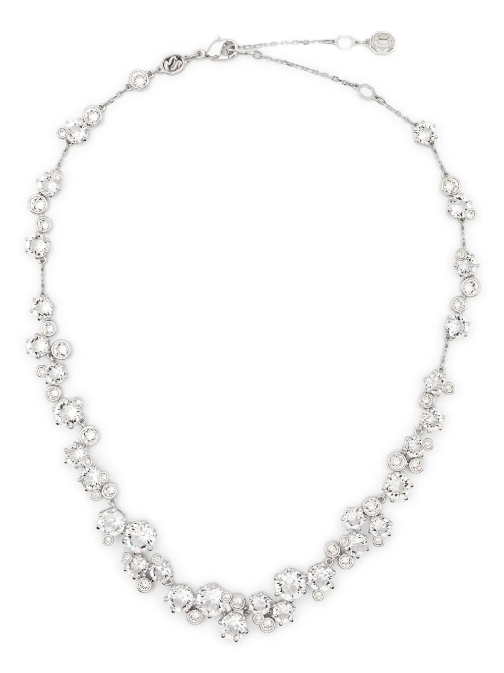 

Колье Constella Swarovski, серебяный